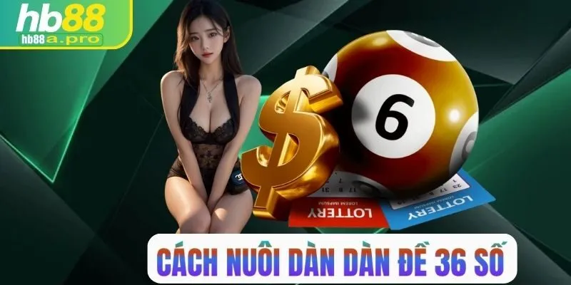 Cách nuôi dàn đề 36 số dễ trúng
